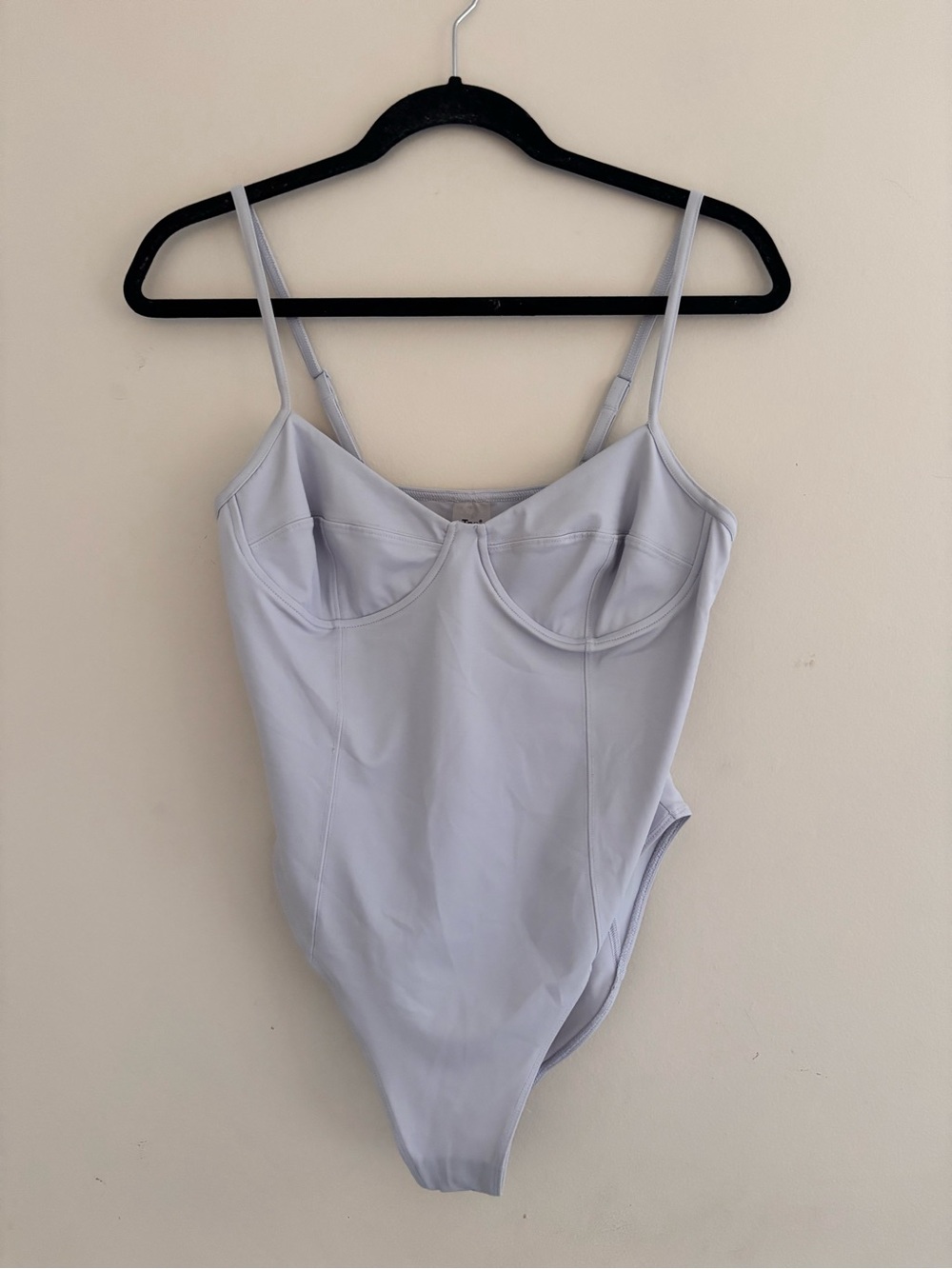 TNA Light Lilac Underwire One-Piece Bodysuit